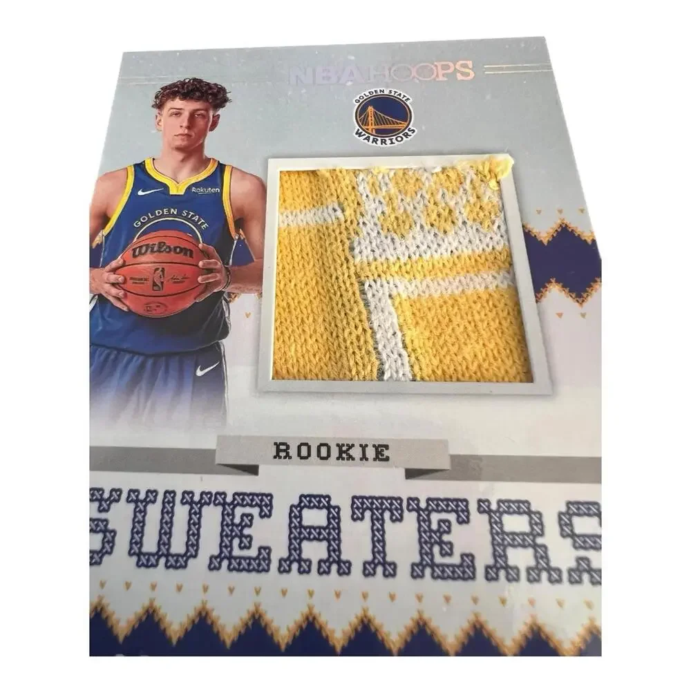 Brandin Podziemski 2023-24 NBA Hoops Basketball Rookie Sweaters Relic # RSW-BP0